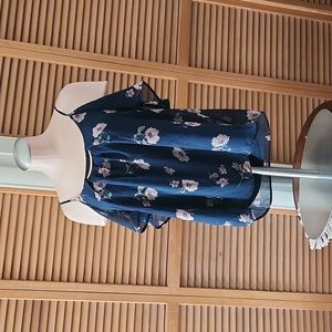 COPY - Summer top teal size medium